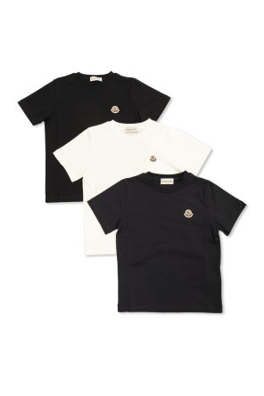 Pack de três t-shirts od Moncler Enfant