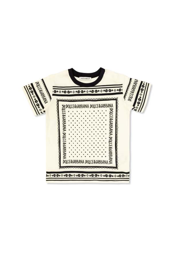 T-shirt with logo, zdjęcie 1 T-shirt with logo od Dolce & Gabbana Kids