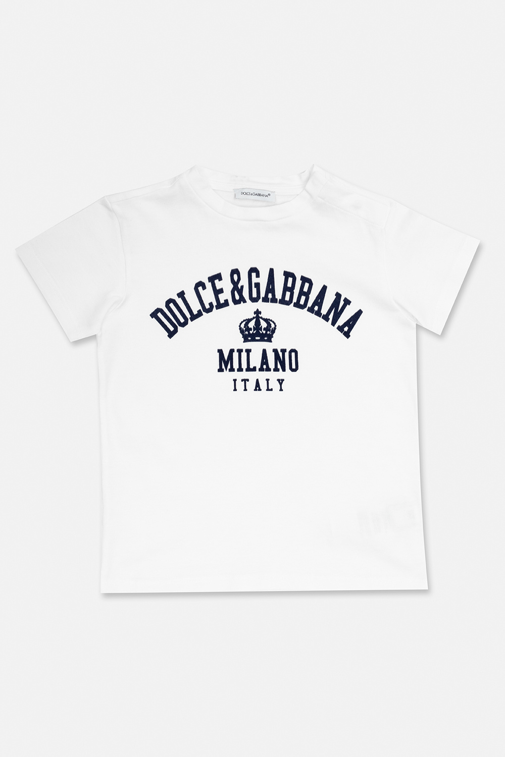 Dolce & Gabbana jacquard-logo zip-up sweatshirt Dolce & Gabbana Maxikleid mit Blumen-Print