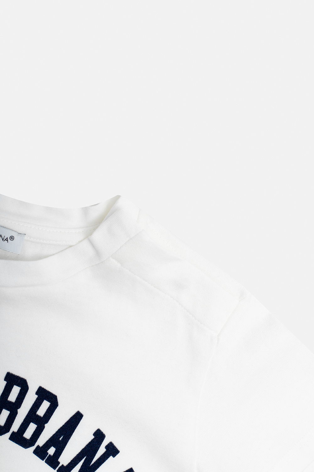 Dolce & Gabbana Kids Dolce & Gabbana Trägershirt mit Logo-Print Weiß