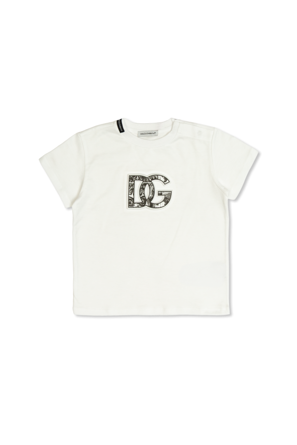 T-shirt with logo od Dolce & Gabbana Kids