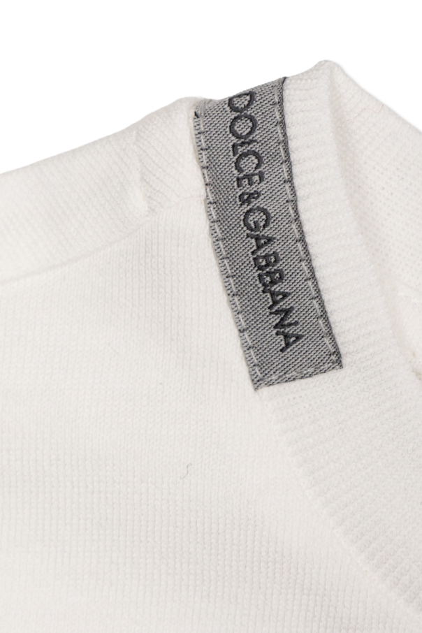 Dolce & Gabbana Kids Tričko s potlačou