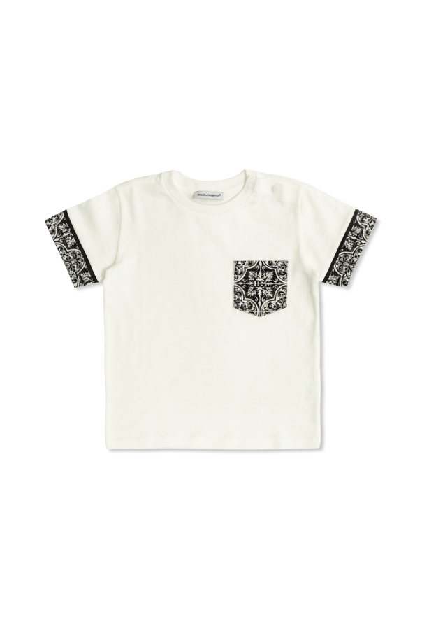 T-shirt with logo od Dolce & Gabbana Kids