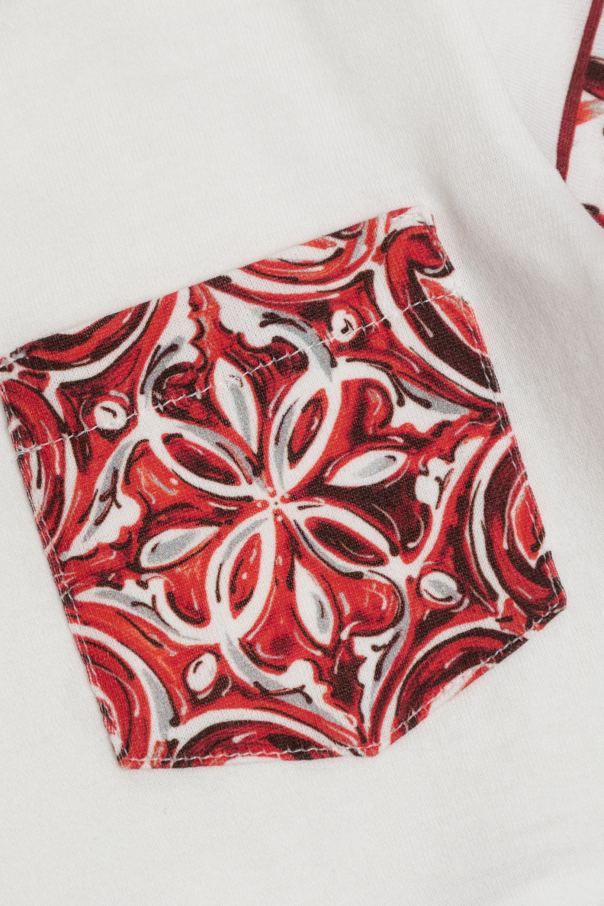 Dolce & Gabbana Kids T-shirt com bolso