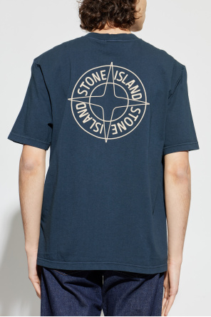 Stone Island T-shirt with a printed logo