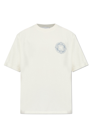 T-shirt with printed logo