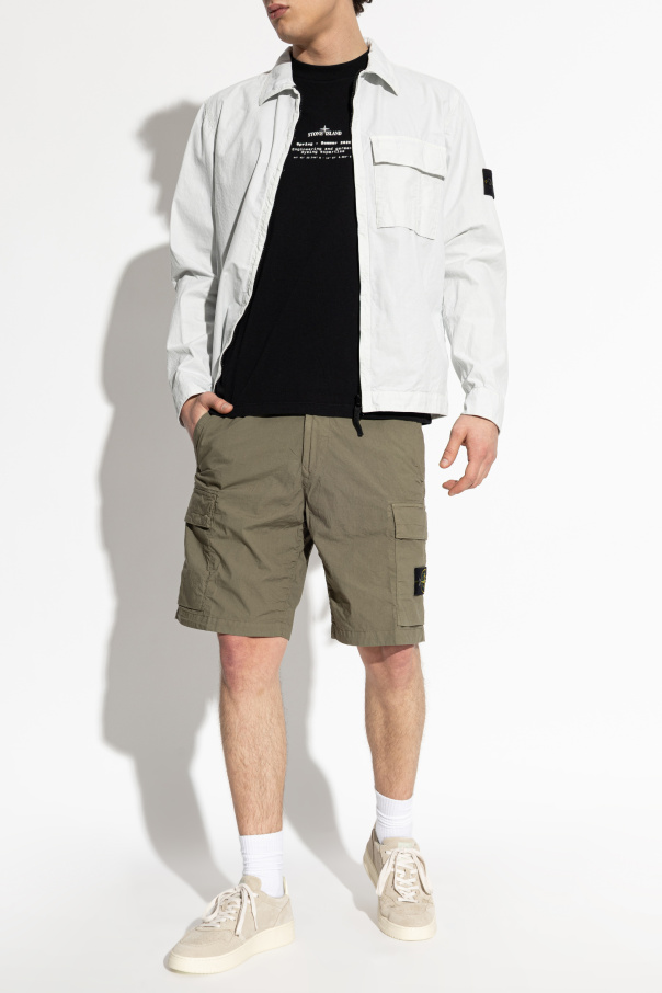 Stone Island T-shirt com estampado