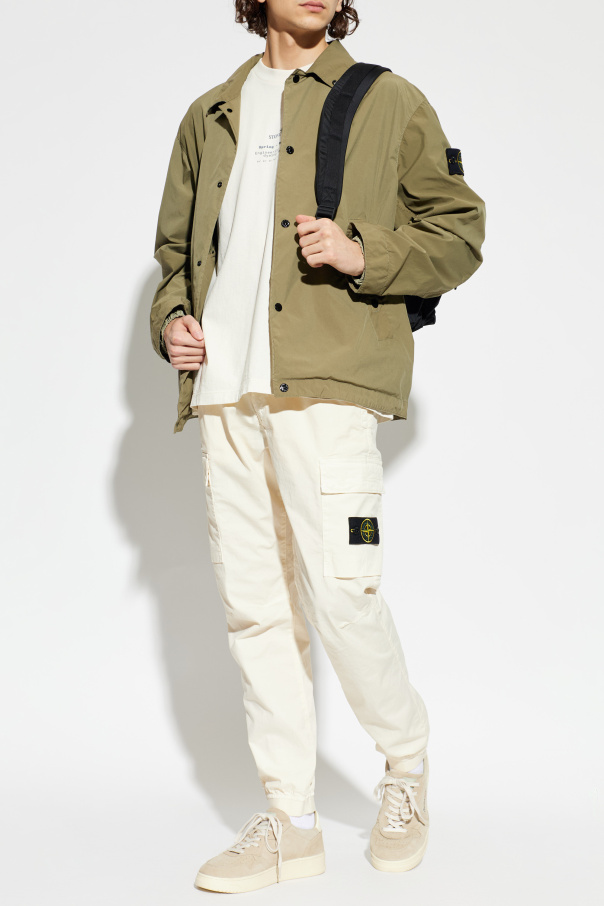 Stone Island T-Shirt mit Aufdruck