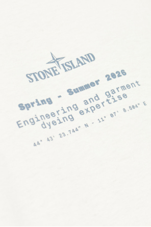 Stone Island T-Shirt mit Aufdruck