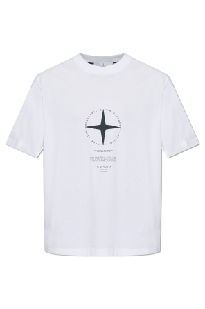 Camiseta con logotipo impreso