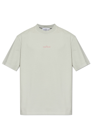 T-shirt with printed logo