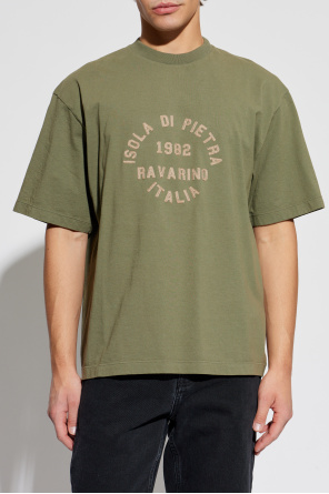 Stone Island T-shirt with embroidered logo