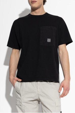 Stone Island T-shirt com bolso