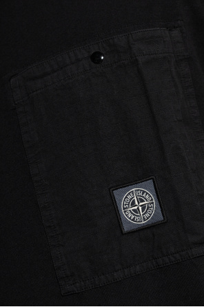 Stone Island T-shirt com bolso