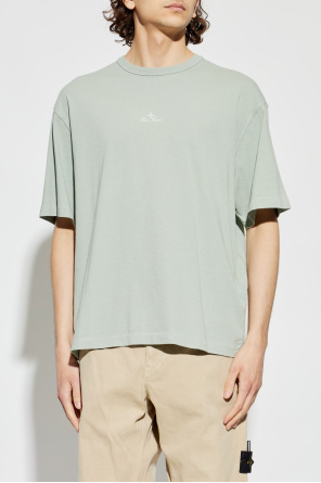 Stone Island T-shirt with embroidered logo