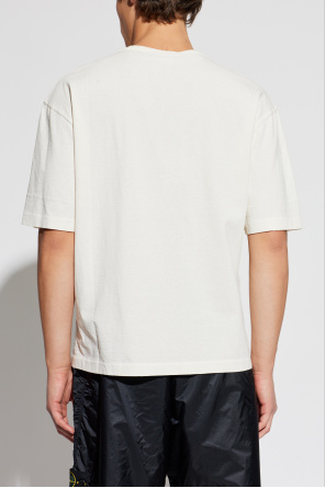 Stone Island T-shirt z wyszytym logo