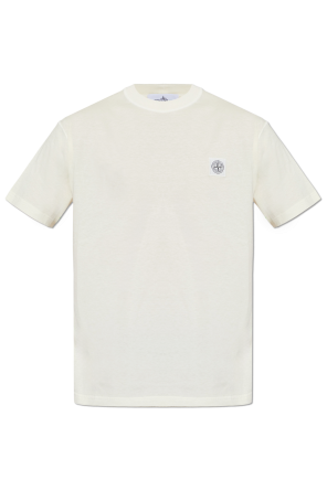 Camiseta con parche con logo