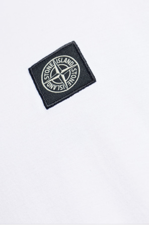 Stone Island T-shirt with logo patch