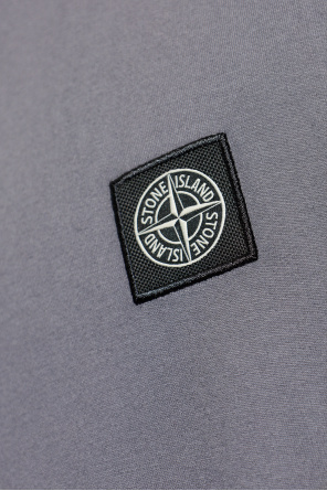 Stone Island T-shirt with logo patch