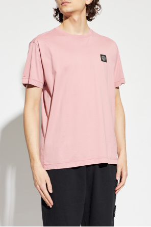 Stone Island T-shirt with logo patch