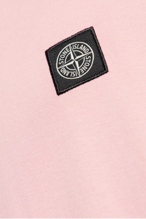 Stone Island T-shirt with logo patch