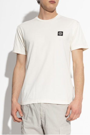 Stone Island T-shirt with logo patch