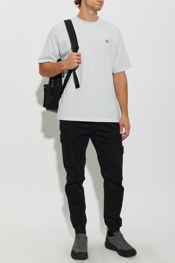Stone Island T-shirt with logo patch