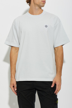 Stone Island T-shirt with logo patch