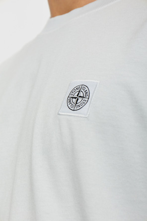 Stone Island T-shirt with logo patch