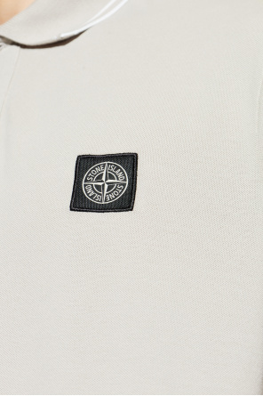 Stone Island Polo shirt with logo patch