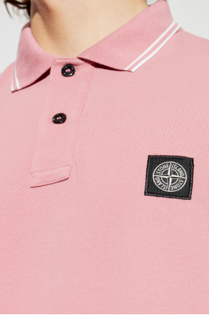 Stone Island Polo with logo patch