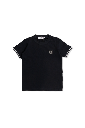Camiseta con parche con logo
