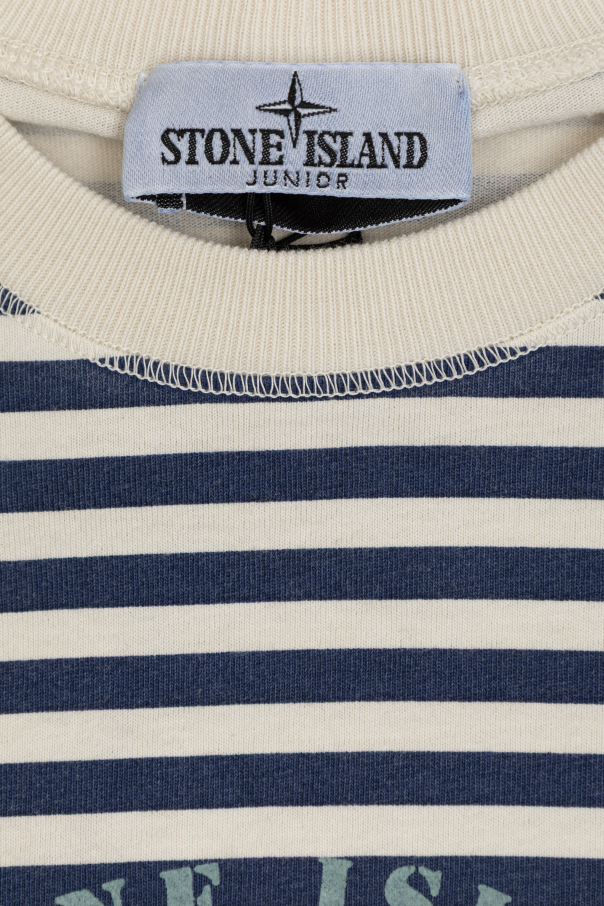 Stone Island Junior T-shirt with logo