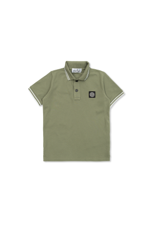 Polo z naszywką logo