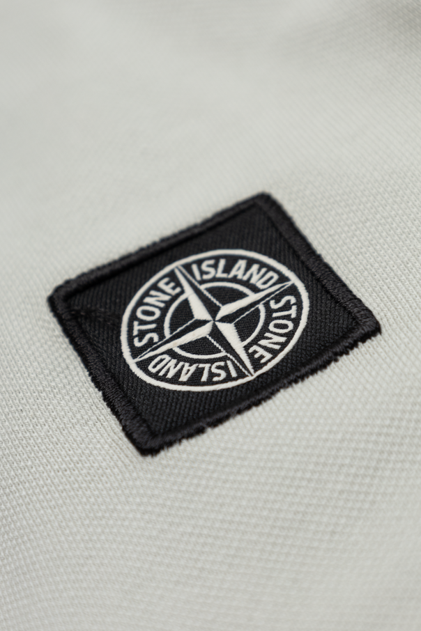 Stone Island Junior Polo z naszywką logo