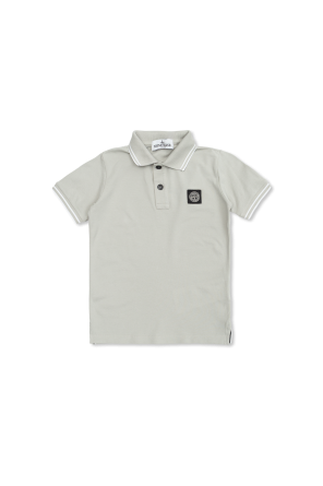 Polo z naszywką logo