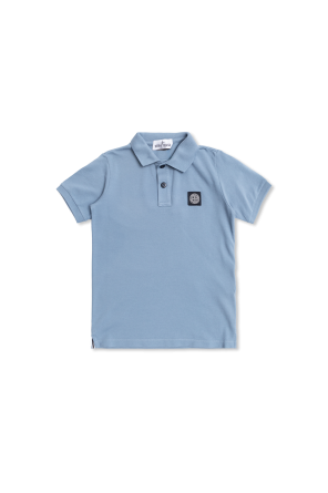 Polo con parche con logo