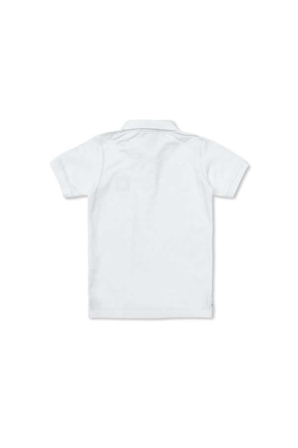 Stone Island Junior Polo z naszywką logo