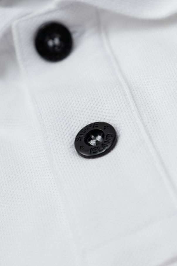 Stone Island Junior Polo z naszywką logo