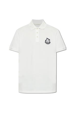 Polo con parche con logo