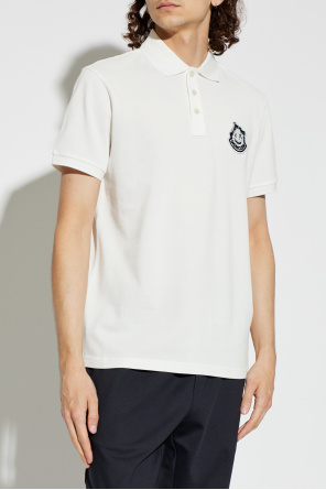 Moncler Polo z naszywką z logo