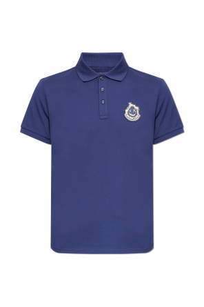 Polo con parche con logo