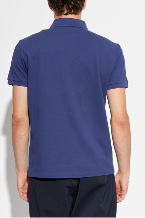 Moncler Polo z naszywką z logo