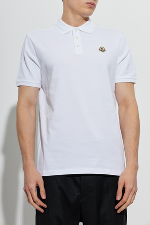Moncler Logo patch polo shirt