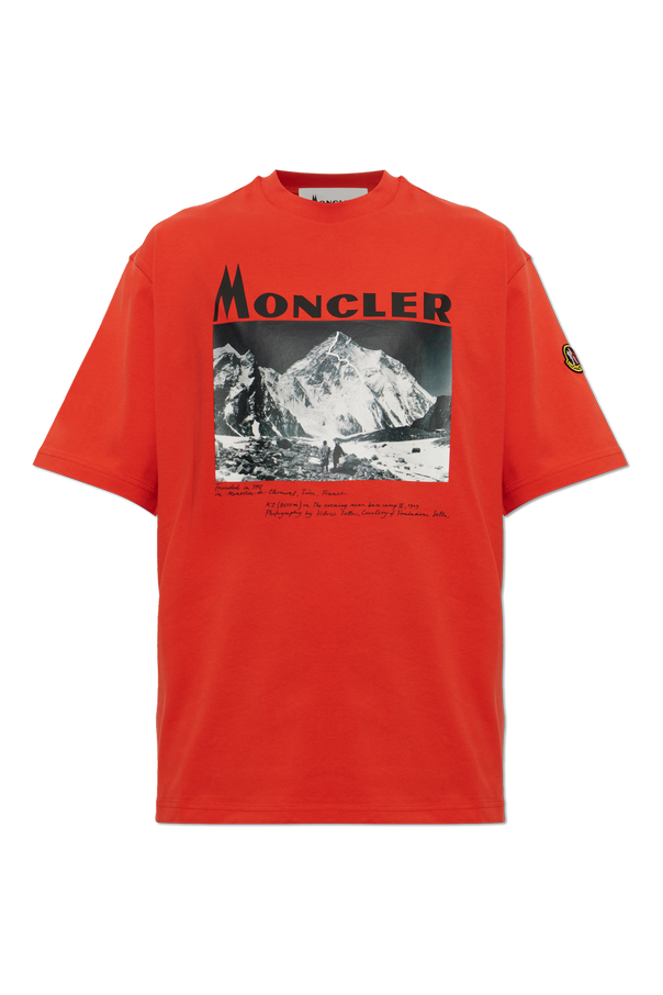 Logo t-shirt od Moncler