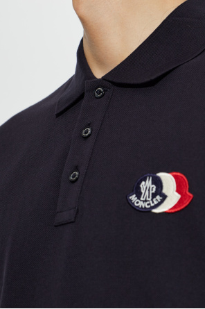 Moncler Polo shirt with logo patch