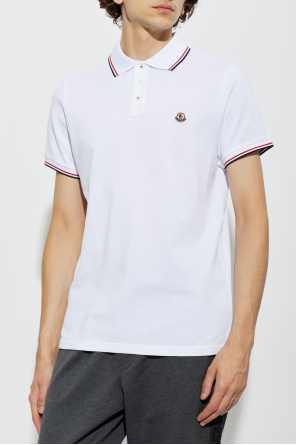 Moncler Polo z naszywką logo