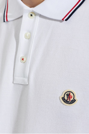 Moncler Polo z naszywką logo