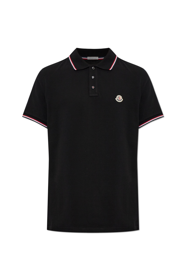 Moncler Polo z naszywką logo