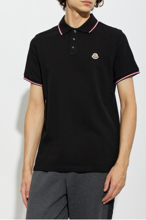 Moncler Polo z naszywką logo